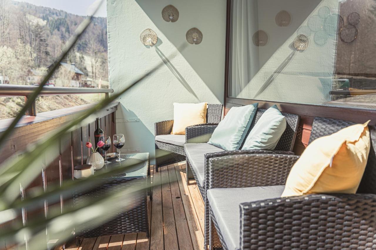 Apartment Bergliebe - 40 M² Wohnung In Hotelanlage บัดกอยเซิร์น ภายนอก รูปภาพ